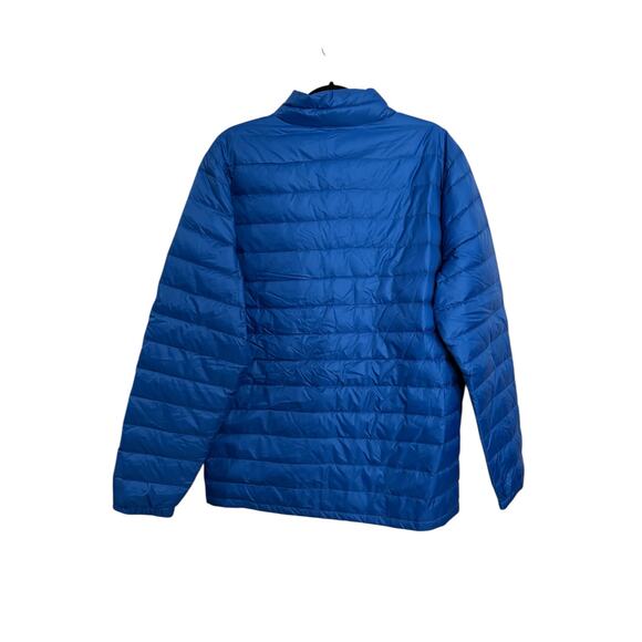 Oakley OMNI Puffer Jacket Mens XL Universal Blue Quilted Down Insulated Full Zip - Picture 2 of 5